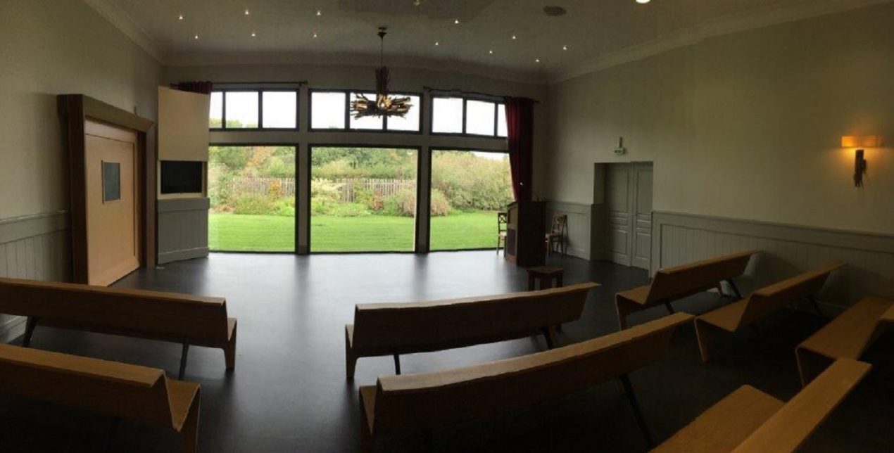 Photo de la salle de cérémonie du Crématorium de Vannes