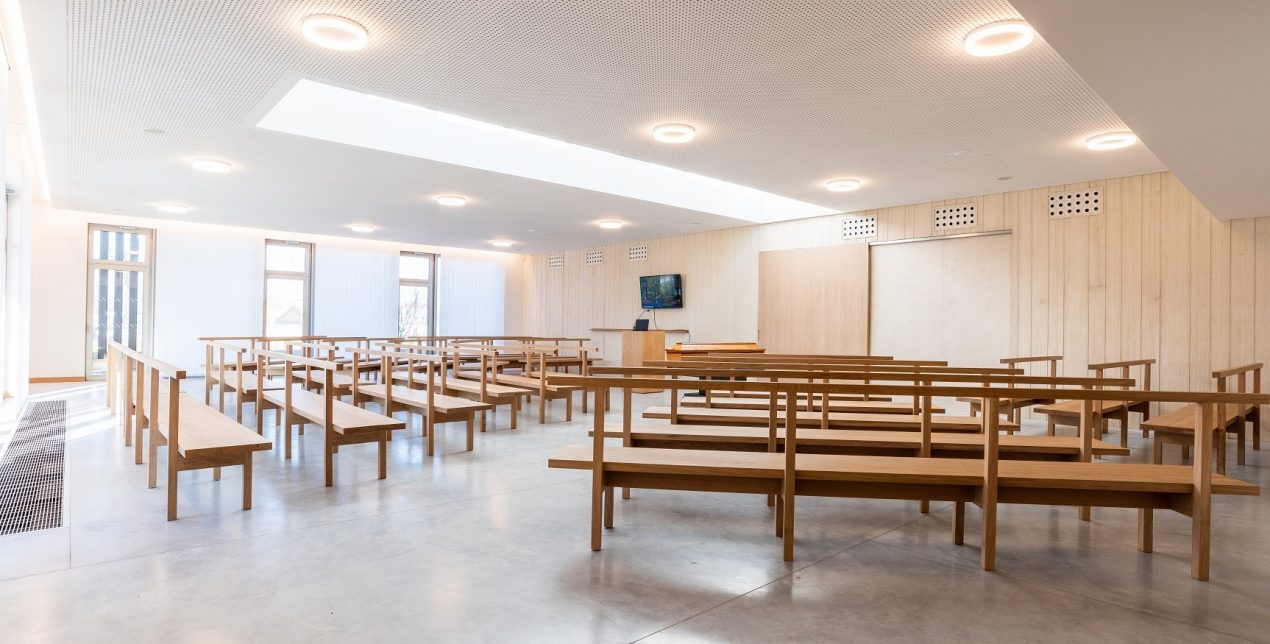 Salle de cérémonie - Crématorium Rouen Petit-Quevilly - La Société des Crématoriums de France