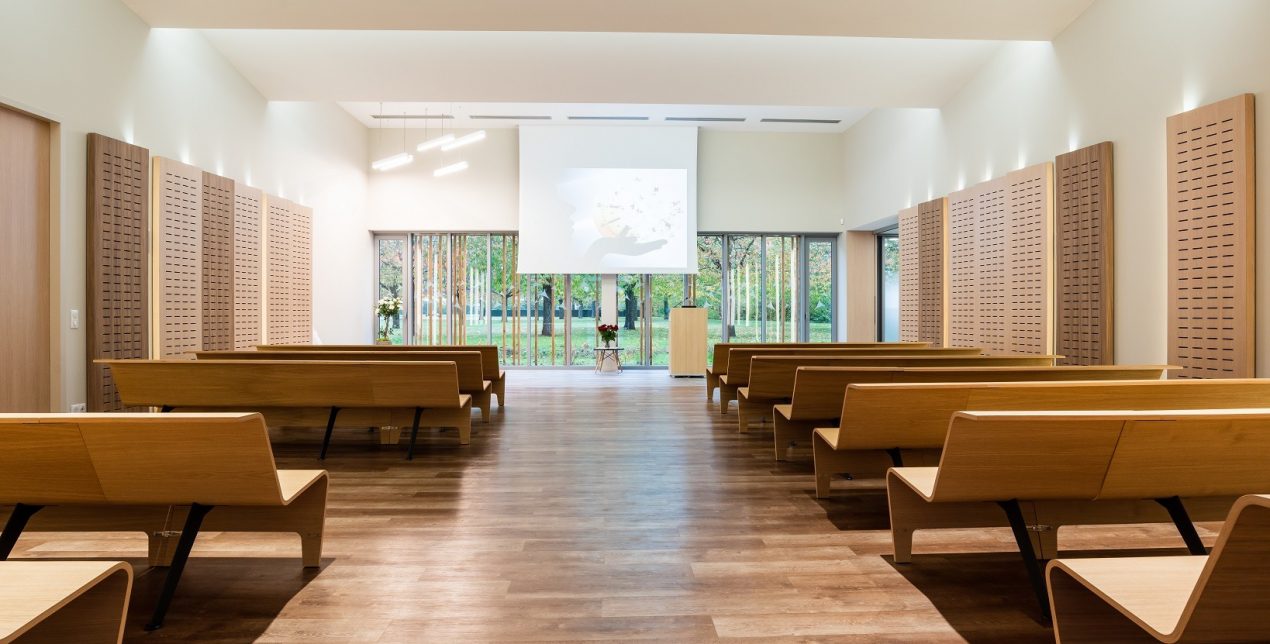 Salle de cérémonie - Crématorium de Tergnier - La Société des Crématoriums de France