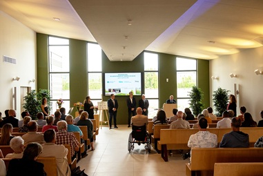 Inauguration du crématorium